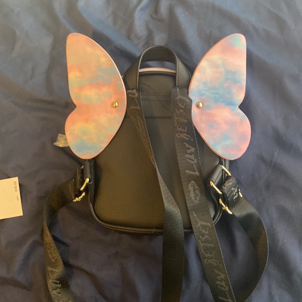 Betsy Johnson mini backpack and wallet - Picture 2 of 5